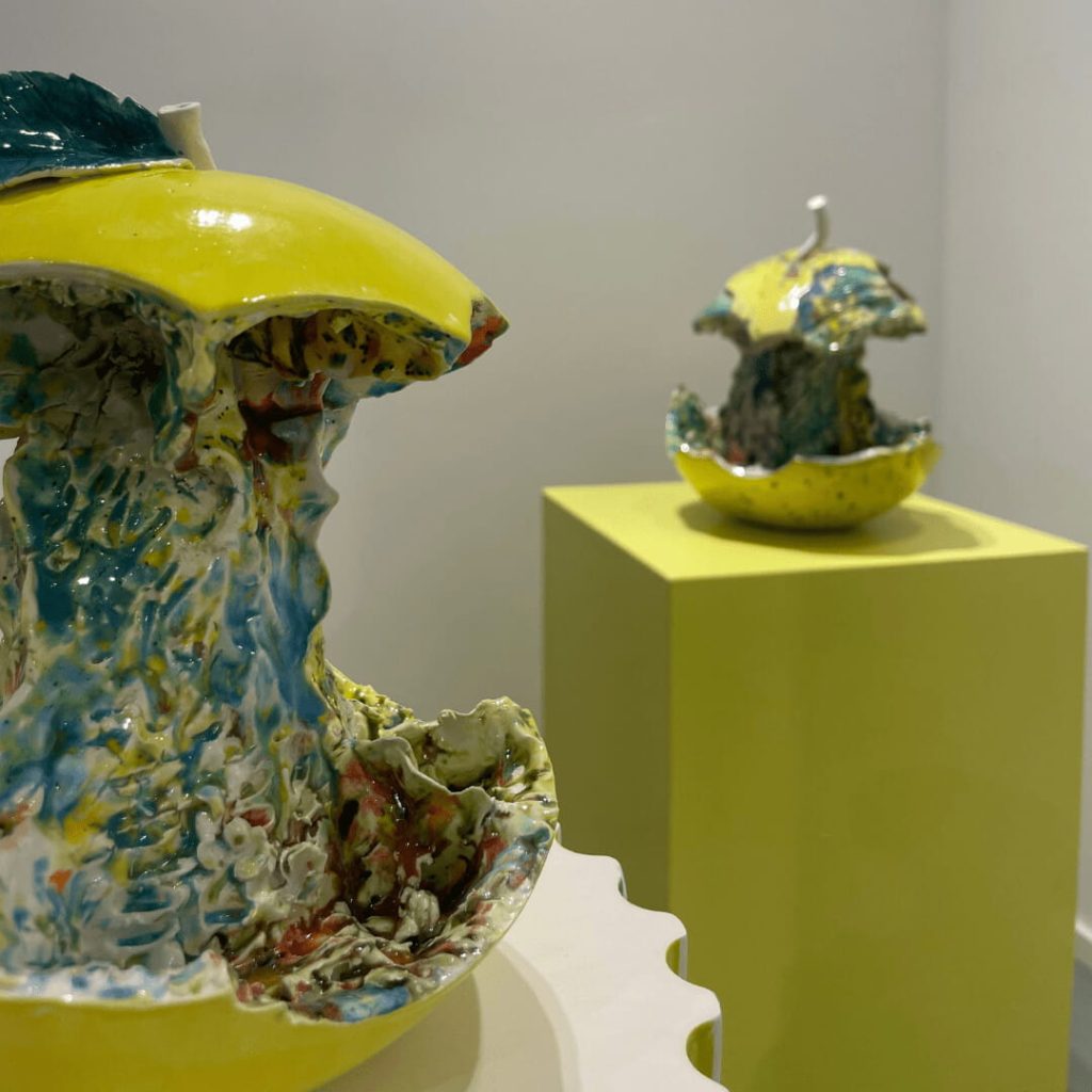 Opere di ceramica alla Martina Corbetta Gallery (MB) 