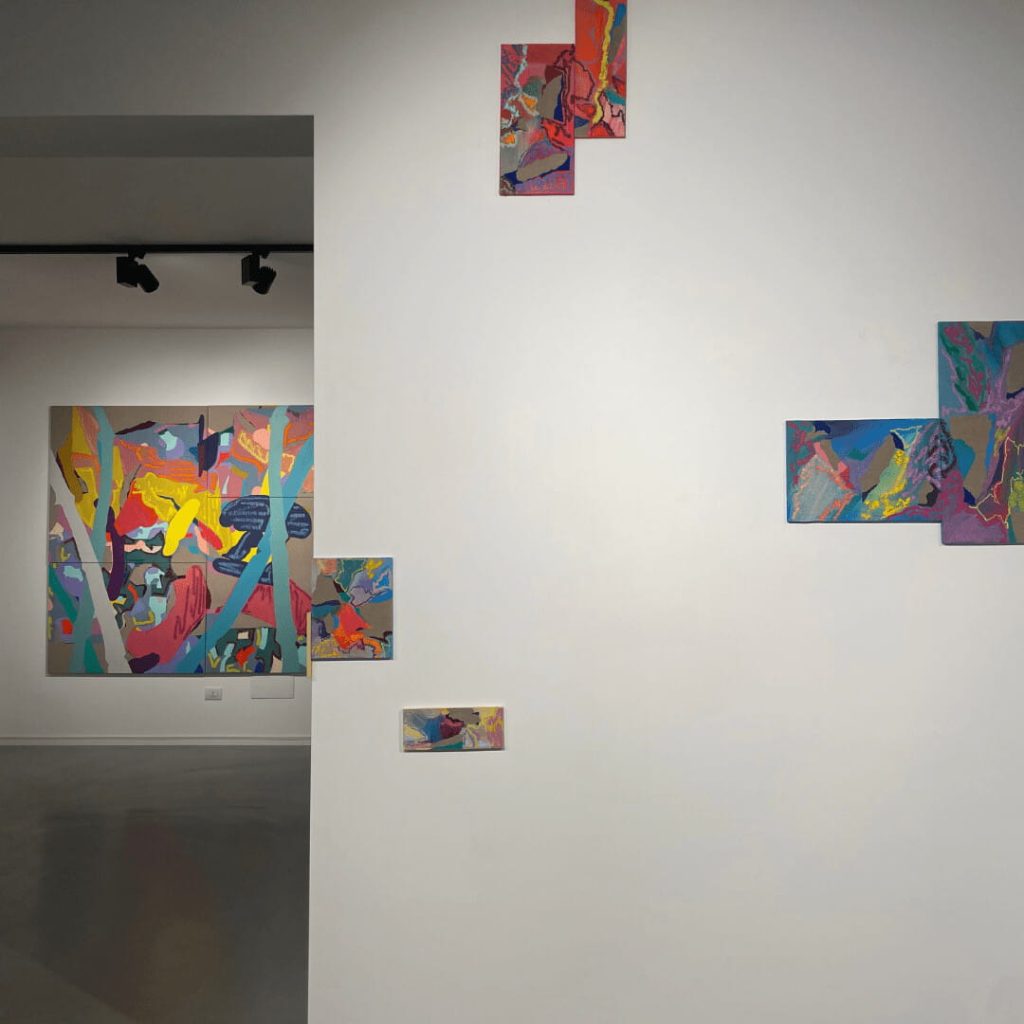 Interno della Martina Corbetta Gallery a Giussano (MB) 