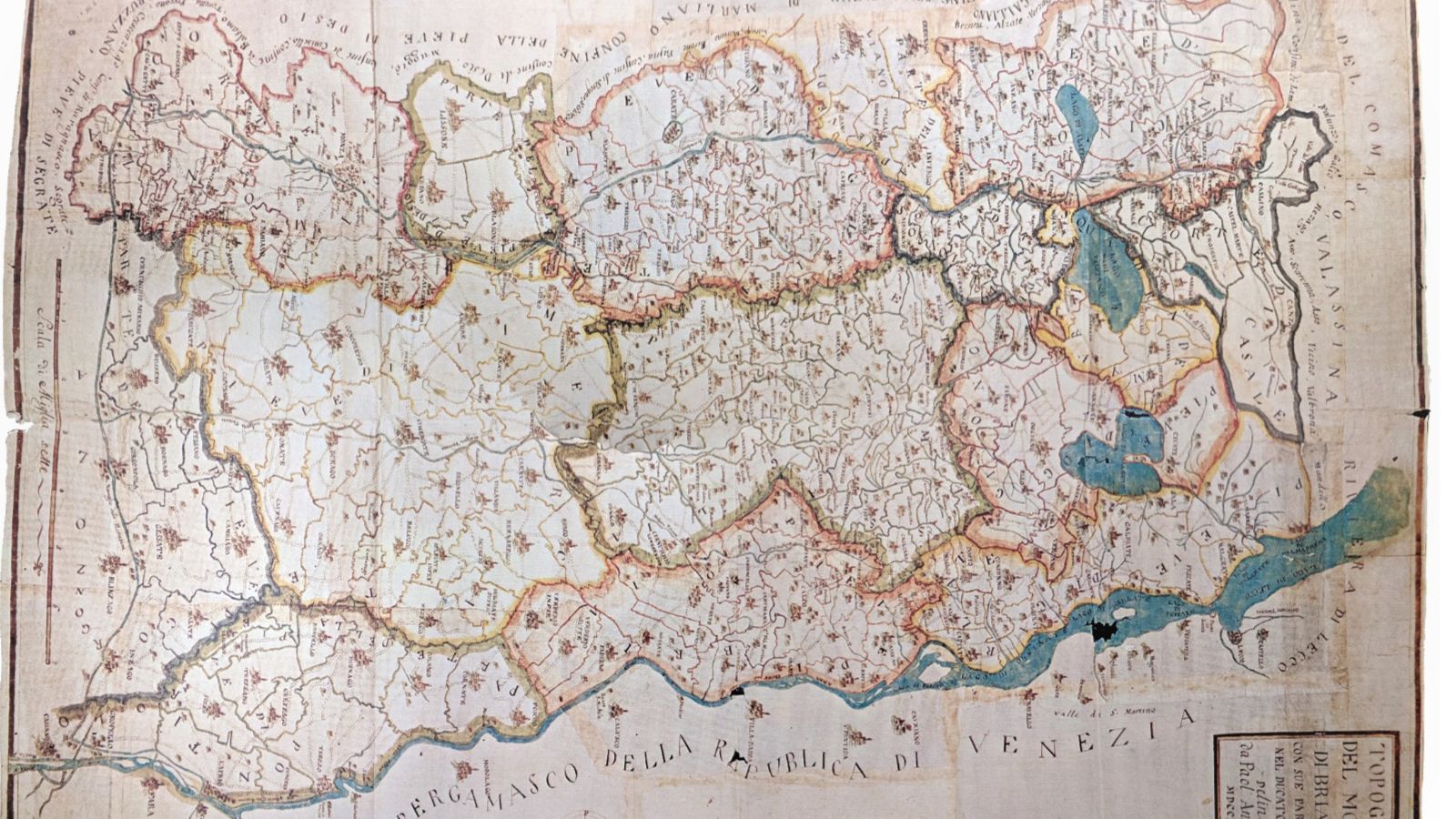 La Brianza geografica