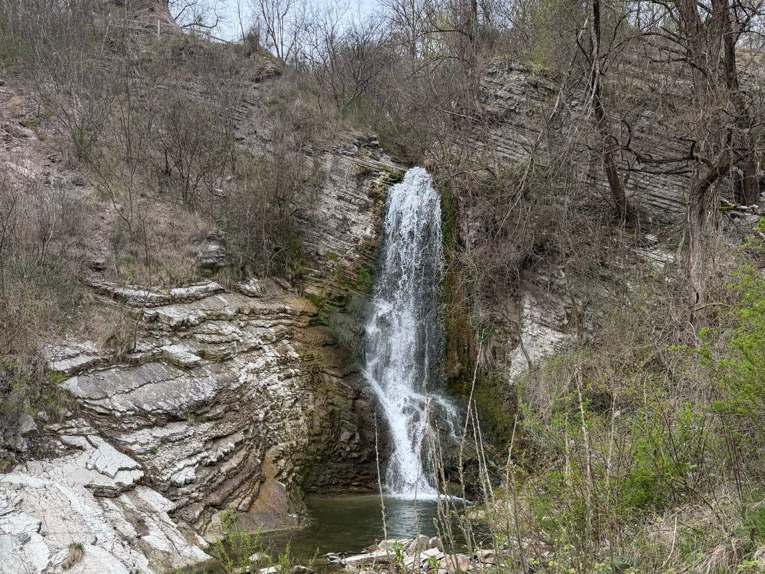 cascata dell'Oasi di Baggero a Merone (CO) 