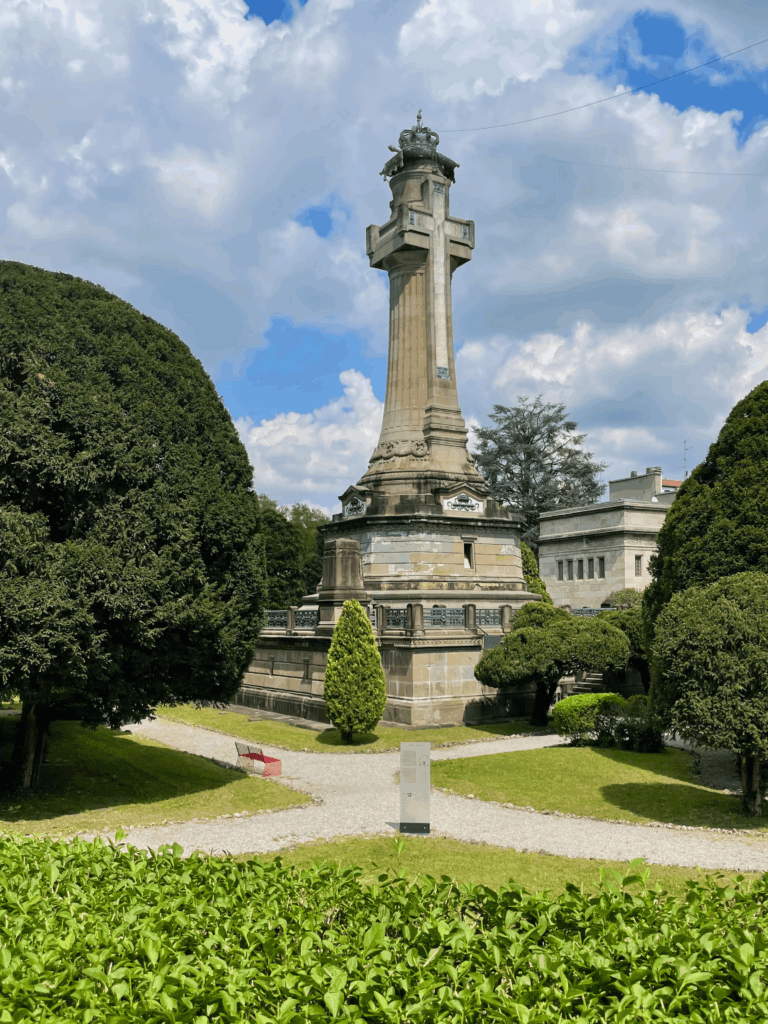 Cappella espiatoria dall'esterno, si trova a Monza
