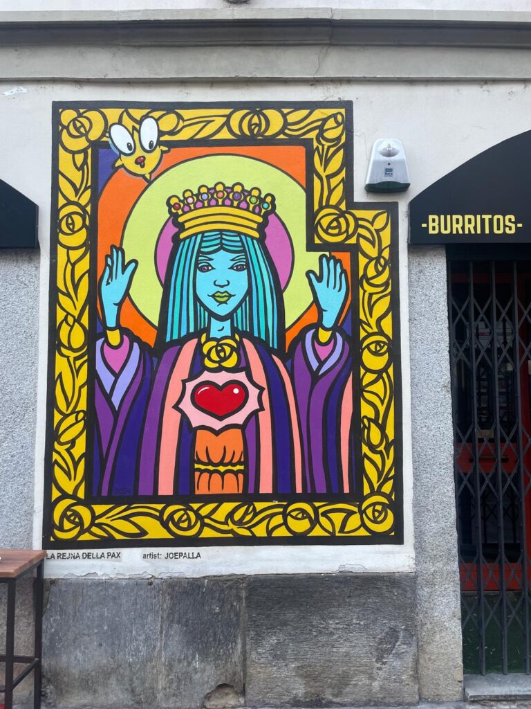 la regina della pace di joe palla