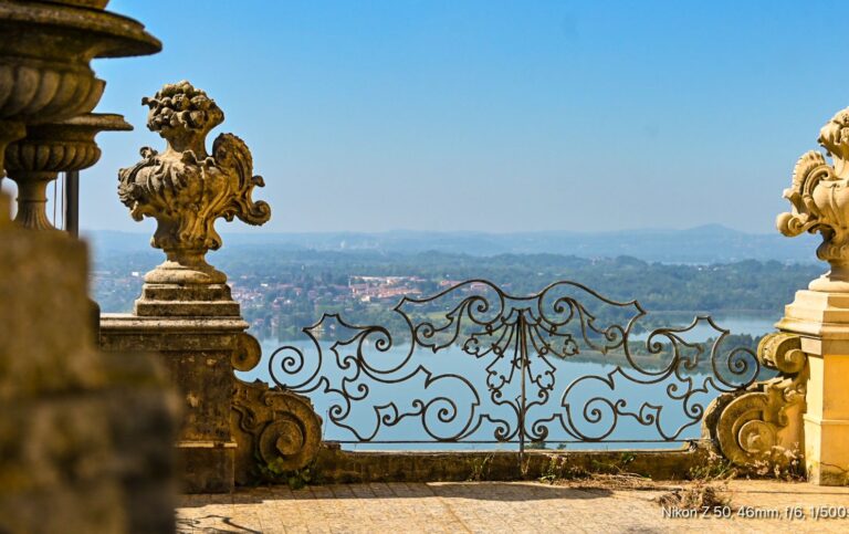 veduta da Villa Bertarelli a Galbiate (LC)